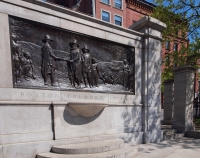 Founders entrance way to the Common.