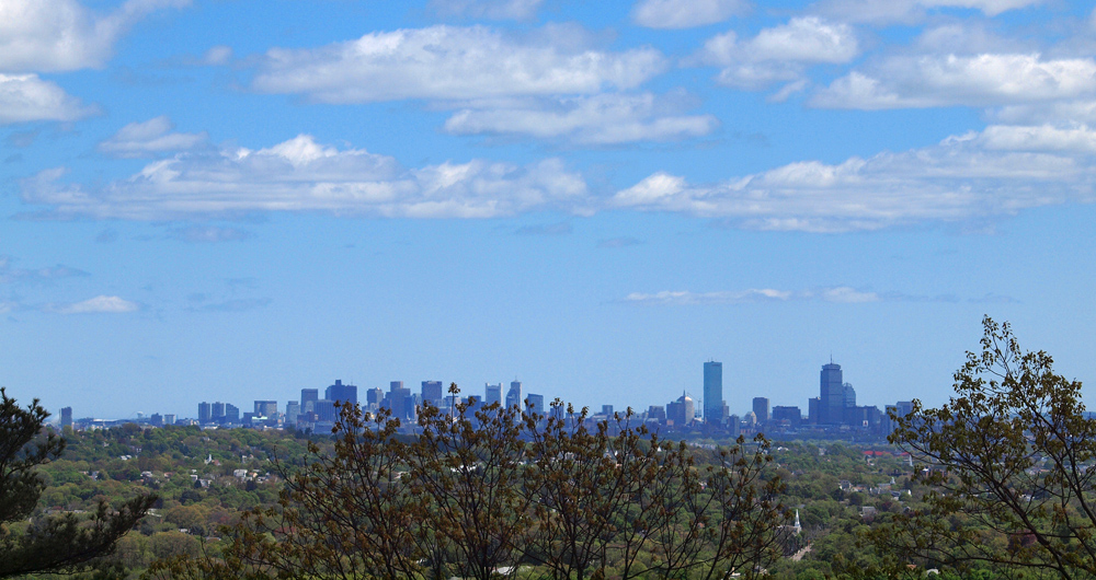 Boston City at view